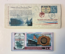 Titanic Baize Fragment with