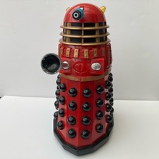 Doctor Who Product Enterprise Talking Dalek Working Red & Gold 2001