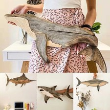 Wood Sea Animals Wall Art