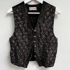 Past Times Waistcoat Top Retro