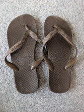 Havaianas Brown Flip Flops