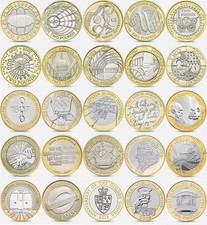 Circulated Commemorative £2 Coins