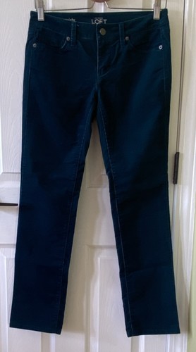 Ann taylor loft - corduroy, teal
