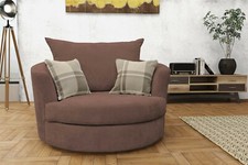 Swivel Round Cuddle Chair