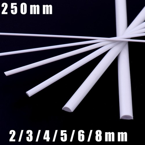 Abs plastic half round - plastic,