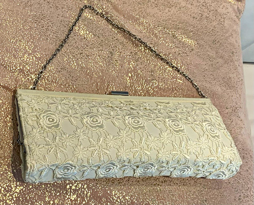 Gina bacconi ivory floral lace - bacconi,