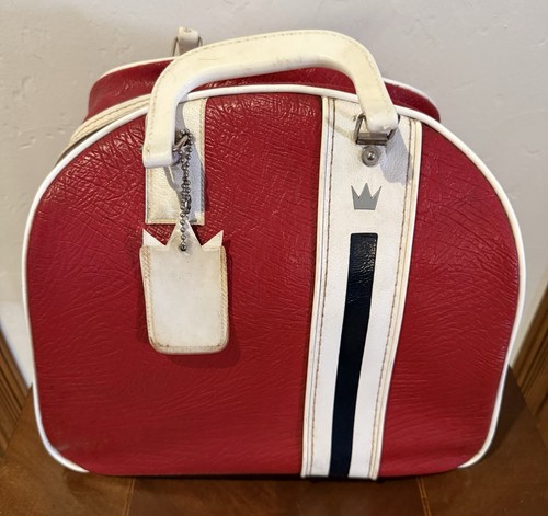 Vintage brunswick red white - vintage,
