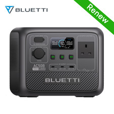 BLUETTI AC50B 448Wh Portable Power Station 700W Solar Generator for Road Trip RV