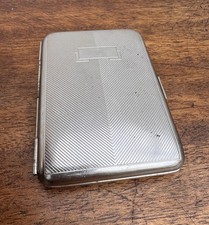 Vintage Chrome Cigarette Case