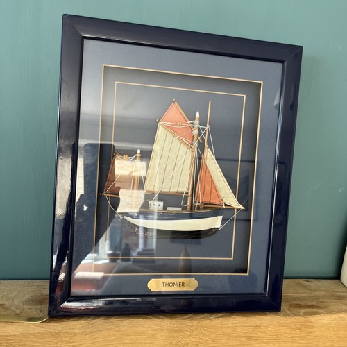 Vintage thonier sailing - vintage,