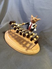 Folk Art Carved Painted Mouse