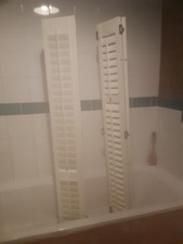 White Window  Shutters  88cm Wide X 164cm