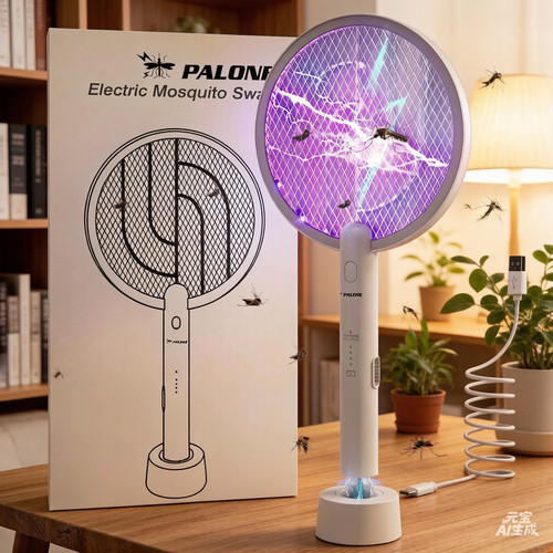 Electric handheld bug zapper - handheld,
