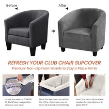 Tub Chair Slipcover Stretch