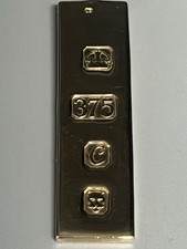 9ct gold ingot - 9ct,