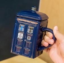 Doctor Who Tardis Mug With Lid