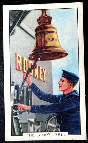 Hms rodney ship bell - ,
