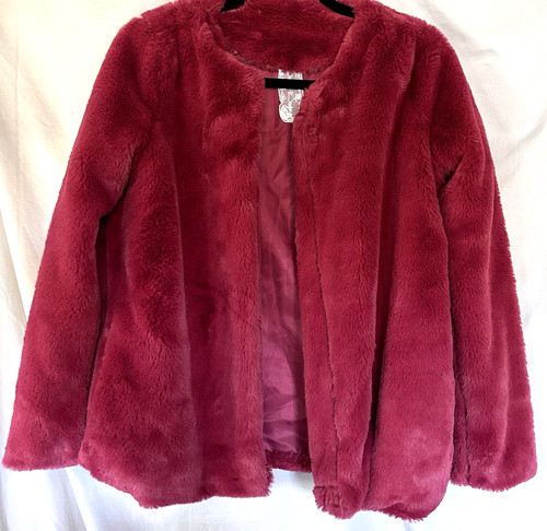 Faux fur open - open, jacket
