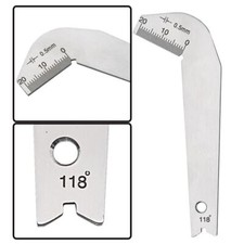 118 Degree Drill Grinding Gauge Twist Drill Bit Grinding Gauge