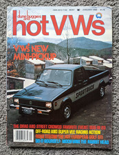 1980 JANUARY HOT VW'S MAGAZINE VOLKSWAGEN BEETLE BUG AIR COOLED TRUCK BAJA NMT