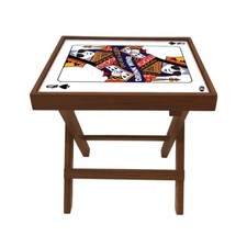 Wood Playing Card Queen