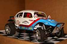 Kamtec LEXAN BAJA VW Beetle Sand Scorcher Monster Tamiya 1:10 Car Body (026)