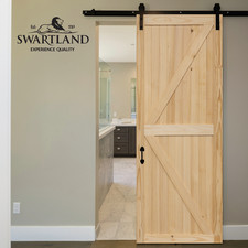Sliding pine barn door - sliding,