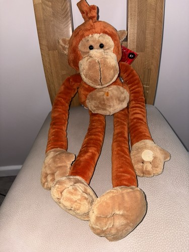 Keel toys large - orange, monkey
