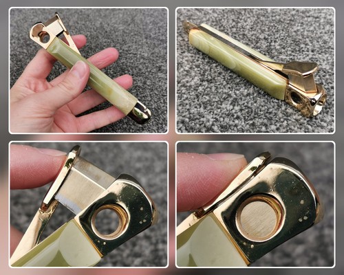 Csw cigar cutter gold plated - cigar, &