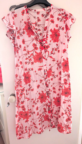 Zara woman pink red - zara,