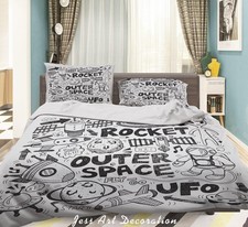 3D Planet Astronaut Spaceship