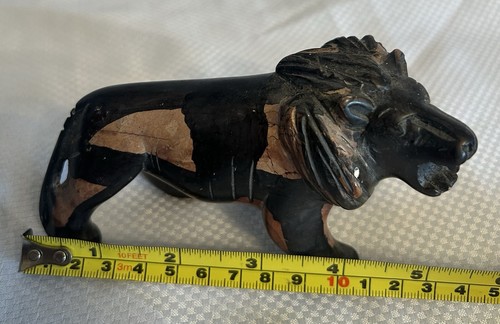 Vintage hand carved - vintage,, lion