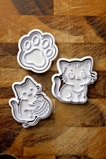 Cat Cookie Cutter Set 3pc –