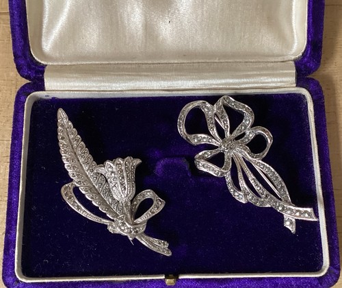 Vintage marcasite - x,