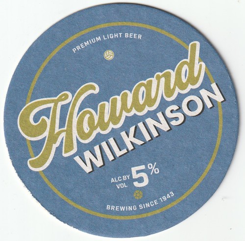 Beer mat howard - (novelty),