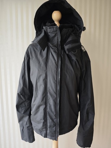 Superdry pop zip - pop, black
