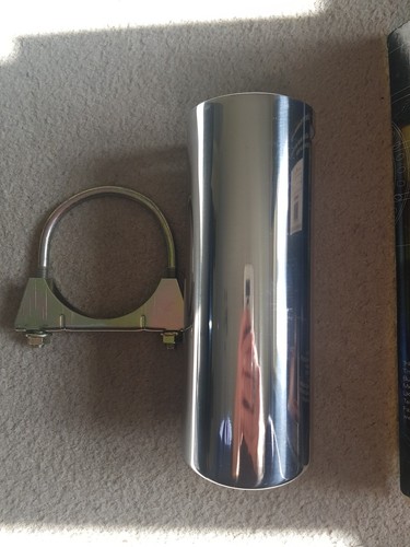 Universal car rear exhaust - rear,