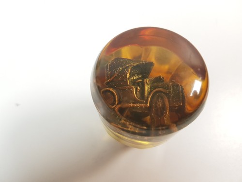 Resin gear shift knob vintage - gear,