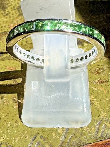 18k white gold full eternity - 18k,