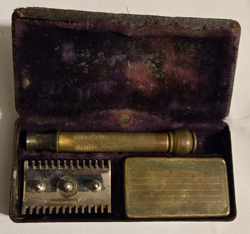 Antique made usa gillette - usa,