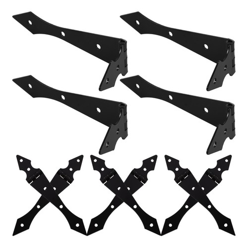 Iron fence gate hinges - gate,