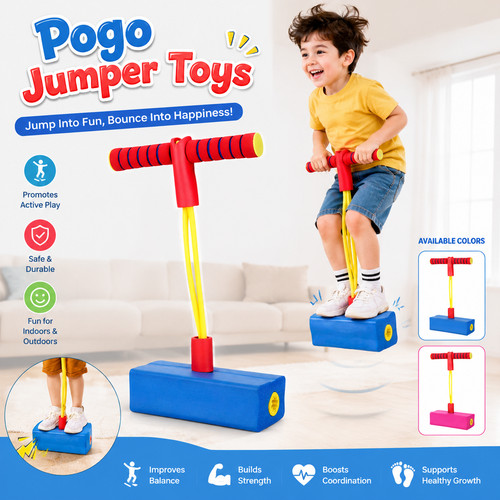 Foam pogo stick jumper - foam,