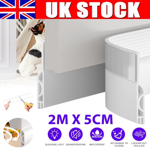 White door draught - white, excluder