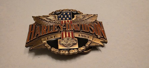 Harley davidson belt buckle - davidson,