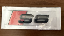 Audi S6 Gloss Black Boot Badge