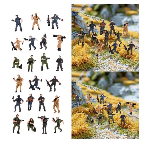 11x police people - 11x, figure