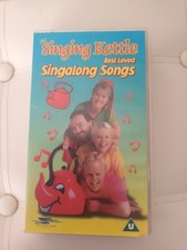 THE SINGING KETTLE BEST LOVED SINGALONG SONGS {VHS/PAL} RARE VINTAGE KIDS VIDEO!