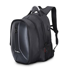 Hard shell backpack motorcycle