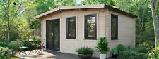 44mm Cabin | Power Chalet Log Cabin | Large Timber Cabin | Sizes 12x12 to 16x18