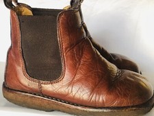 Boys Brown Cognac Leather